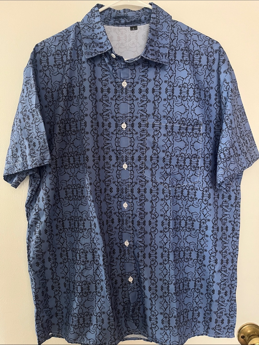 Grateful Dead men’s  Short-Sleeve Button-Up